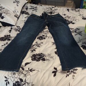 Merona Classic Bootcut Jeans in Dark Blue